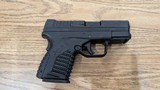 SPRINGFIELD ARMORY XDS-9 3.3 9MM LUGER (9x19 PARA) - 1 of 2