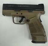 SPRINGFIELD ARMORY XD-9 SUB COMPACT MOD 2 9MM LUGER (9x19 PARA) - 2 of 3