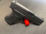 GLOCK 43 SLIM LINE SUB COMPACT POCKET PISTOL PPSDM 9MM LUGER (9x19 PARA) - 1 of 3