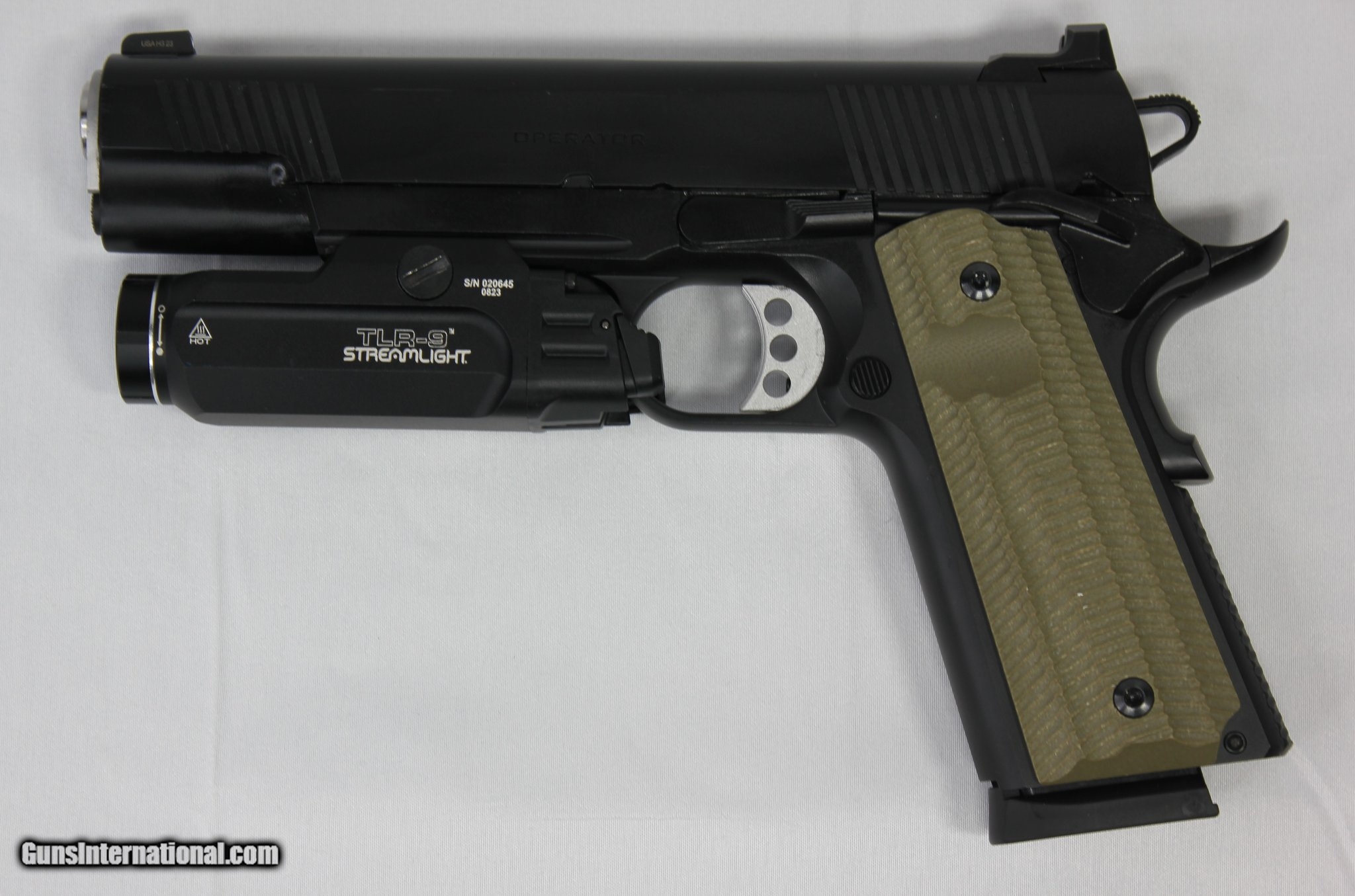 SPRINGFIELD ARMORY SPRINGFIELD ARMORY OPERATOR 1911 W/ TLR-9 10 MAGS ...