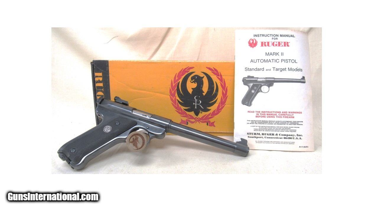 Ruger Mark Ii Target Lr For Sale