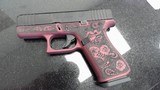 GLOCK 43x rose 9MM LUGER (9x19 PARA) - 1 of 3