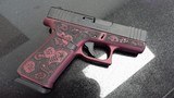 GLOCK 43x rose 9MM LUGER (9x19 PARA) - 2 of 3