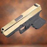 GLOCK EXCLUSIVE: GLOCK 30 G3 - 45ACP - 24K GOLD PLATED - MIRROR FINISH POLISHING .45 ACP - 2 of 3