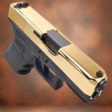 GLOCK EXCLUSIVE: GLOCK 30 G3 - 45ACP - 24K GOLD PLATED - MIRROR FINISH POLISHING .45 ACP - 1 of 3