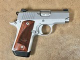 KIMBER Micro 380 stainless rosewood .380 ACP - 1 of 3