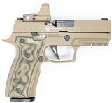 SIG SAUER SIG P320 AXG SCORPION LEUPOLD DELTAPOINT PRO HOLSTER 3 MAGS & BOX 9MM LUGER (9x19 PARA) - 2 of 3