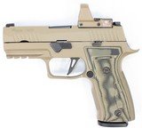 SIG SAUER SIG P320 AXG SCORPION LEUPOLD DELTAPOINT PRO HOLSTER 3 MAGS & BOX 9MM LUGER (9x19 PARA) - 1 of 3