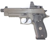 SIG SAUER SIG P226 LEGION LEUPOLD DELTA POINT PRO THREADED BARREL 3 MAGS & BOX 9MM LUGER (9x19 PARA) - 1 of 3