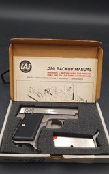 ISRAEL ARMS INTERNATIONAL back up .380 ACP - 1 of 3