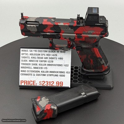 GLOCK Custom G19 Gen5 9MM LUGER (9x19 PARA)