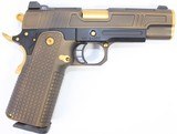 GUNCRAFTER INDUSTRIES GUNCRAFTER HELLCAT X2 COMMANDER BURNT BRONZE & GOLD LIKE NEW W/ TEST FIRE/COA 9MM LUGER (9x19 PARA) - 2 of 3