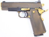 GUNCRAFTER INDUSTRIES GUNCRAFTER HELLCAT X2 COMMANDER BURNT BRONZE & GOLD LIKE NEW W/ TEST FIRE/COA 9MM LUGER (9x19 PARA) - 1 of 3