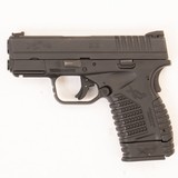 SPRINGFIELD ARMORY XDS-9 9MM LUGER (9x19 PARA) - 1 of 3