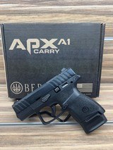 BERETTA USA APX A1 CARRY 9MM LUGER (9X19 PARA) - 1 of 3