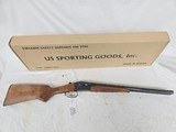 BAIKAL MP220 Coach Gun w/Original Box, Unfired 12 GA