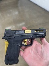 SMITH & WESSON M&P380 SHIELD EZ M2.0 GOLD PORTED BARREL .380 ACP - 3 of 3