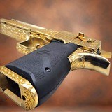 MAGNUM RESEARCH DESERT EAGLE, MK XIX, 50AE, 24K GOLD, "SCROLL ENGRAVING" Design *RARE* .50 AE - 3 of 3