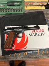 RUGER MARK IV 22/45 .22 LR - 1 of 3