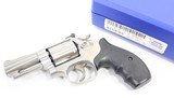 SMITH & WESSON RARE S&W 66-4 3" BARREL 357 MAGNUM WITH ORIGINAL BOX & PAPERS STAINLESS STEEL .357 MAG - 1 of 3