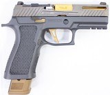 SIG SAUER SIG SAUER P320 9MM CUSTOM GGP LIMITED EDITION SLIDE, TRUE PRECISION GOLD BARREL, GOLD FCU
9MM LUGER (9x19 PARA) - 2 of 3