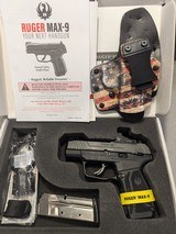 RUGER MAX-9 CT 9MM LUGER (9X19 PARA) - 1 of 3