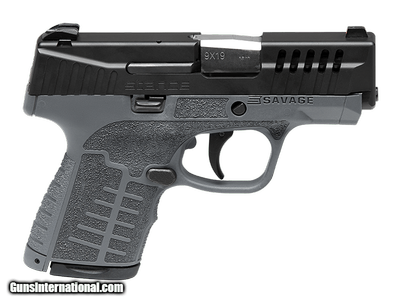 SAVAGE ARMS STANCE GRAY NIGHT SIGHTS 9MM LUGER (9X19 PARA)