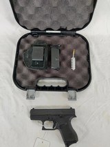 GLOCK G42 w/Hard Case, 2 Mags, Holster, Cleaning Brush .380 ACP - 1 of 3