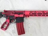 AERO PRECISION Custom AR-15 Red Anodized w/Many Custom Parts 5.56X45MM NATO - 2 of 3