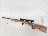 SAVAGE ARMS Mark II Thumbhole w/Bull Barrel .22 LR - 3 of 3