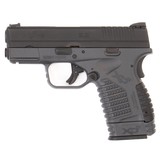 SPRINGFIELD ARMORY XDS-9 3.3 9MM LUGER (9x19 PARA) - 1 of 3