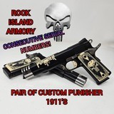 ROCK ISLAND ARMORY pair of 1911&sbquo;&sbquo;s .45 AC - 1 of 3