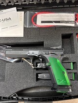 CZ-USA TS2 RACING GREEN 9MM LUGER (9X19 PARA) - 2 of 3