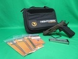 NIGHTHAWK CUSTOM AGENT 2 1911 9MM LUGER (9x19 PARA) - 1 of 3