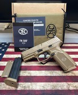 FN FN 509 [FDE] 9MM LUGER (9X19 PARA) - 1 of 3