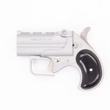 OLD WEST DERRINGER SHORT BORE SATIN/BLACK GRIPS .380 ACP - 1 of 3