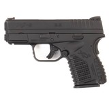 SPRINGFIELD ARMORY SPRINGFIELD ARMORY XDS-9 3.3 9MM LUGER (9x19 PARA) - 1 of 3