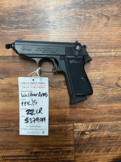 WALTHER PPK/S .22 LR