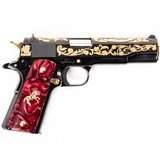 COLT SANTA MUERTE SAINT SERIES GOVERNMENT MODEL .38 SUPER - 2 of 3
