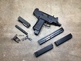 IMI ACTION ARMS MICRO UZI w/ 9mm Conversion 4 Mags .45 ACP - 1 of 3