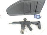 DPMS AR-15 Pistol w/Crimson Trace Red Dot, Range Bag, Magazine, SB3 Brace .300 AAC BLACKOUT - 1 of 3