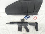 DPMS AR-15 Pistol w/Crimson Trace Red Dot, Range Bag, SB3 Brace, Magazine .17 HMR - 1 of 3