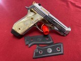 TAURUS RARE GOLD MIRROR BRIGHT FRAME PT-58 HC PLUS 380 .380 ACP - 1 of 3