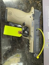 SMITH & WESSON M&P22 COMPACT CERAKOTE FDE THREADED BARREL .22 LR - 2 of 3