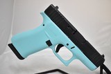 GLOCK 43X Robins Egg Blue 9MM LUGER (9x19 PARA) - 3 of 3