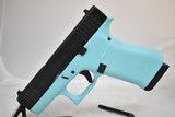 GLOCK 43X Robins Egg Blue 9MM LUGER (9x19 PARA) - 2 of 3