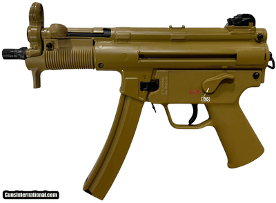 HECKLER & KOCH SP5K RAL8000 9MM LUGER (9x19 PARA)