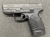 SPRINGFIELD ARMORY XDS-40 3.3 .40 S&W - 1 of 3