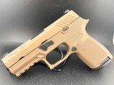 SIG SAUER P320 NITRON COMPACT 9MM LUGER (9x19 PARA) - 1 of 3