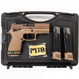 SIG SAUER P320 M18 9MM LUGER (9x19 PARA) - 3 of 3